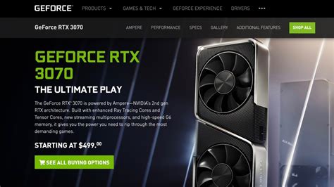 Nvidia's RTX 3070 Graphics Card Launch Was Another Letdown | PCMag