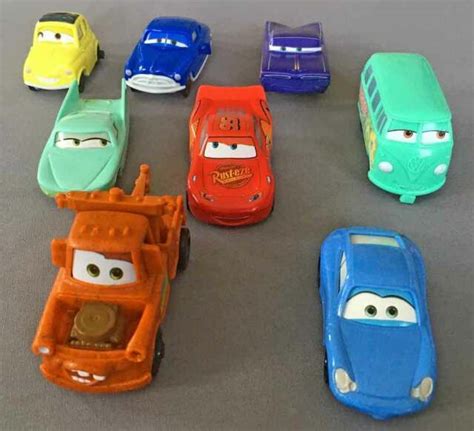 Cars Movie McDonald Happy Meal Toys - Complete set of 8 - New, but Open | eBay