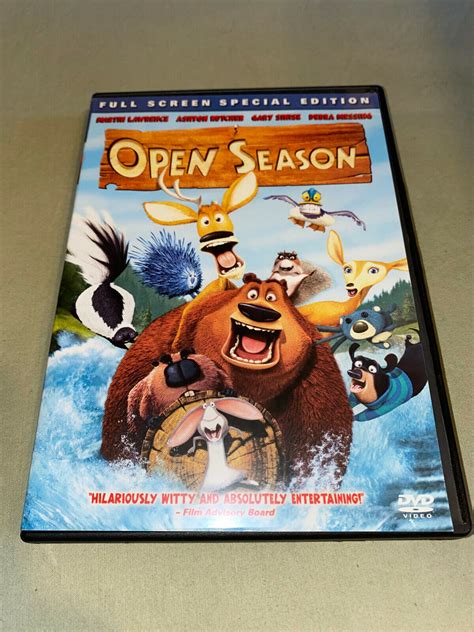 Open Season DVD Full Screen Special Edition Kids Family Movie ...