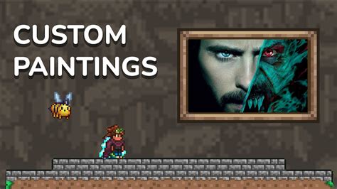 Custom Paintings in Terraria - YouTube