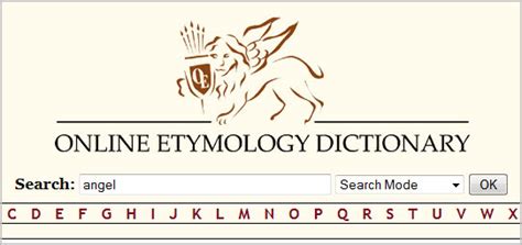 Online Etymology Dictionary, Look-up Word Meanings, History - gHacks Tech News