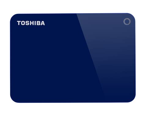 Toshiba Canvio Advance Portable External Hard Drive 4TB Blue ...