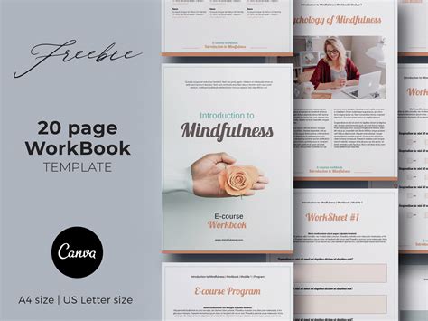 Canva workbook template by Olga Davydova on Dribbble