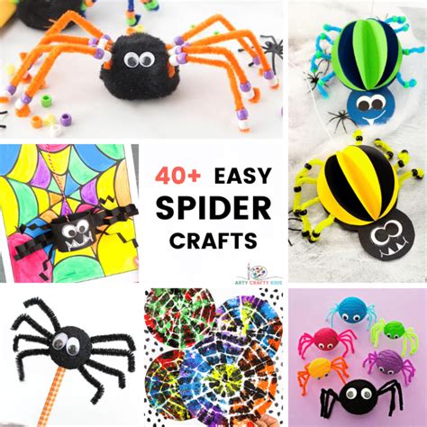 Easy Spider Crafts for Kids to Make - Arty Crafty Kids