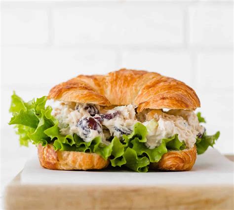 Chicken Salad Sandwich Recipe (with cashews) — Salt & Baker