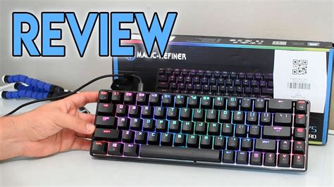 Magic Refiner MK14 - Teclado mecânico 65%, led RGB e baratinho! - YouTube