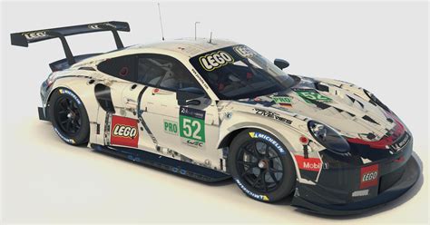 LEGO Technic Porsche 911 RSR by Rolf Hvarregaard - Trading Paints