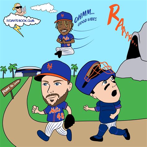 Mets Pitchers & Catchers in 2021 | Cartoon, Cartoon drawings, Mario characters