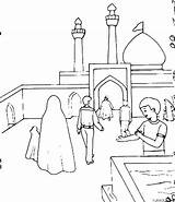 Islamic Coloring Pages sketch template
