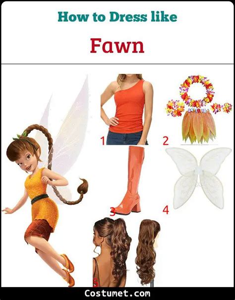 Fawn (Disney Fairies) Costume for Halloween