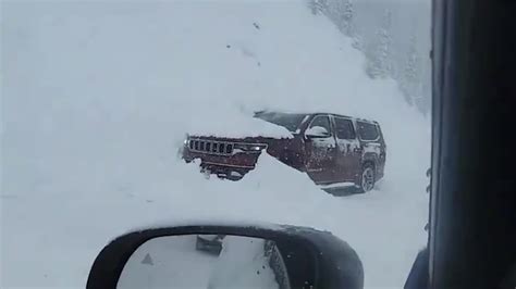 Avalanche Hits Colorado Highway, Buries Cars - Videos from The Weather ...