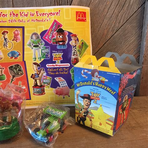 Toy Story 2 McDonalds Happy Meal Toys Action Figures Buzz | Etsy