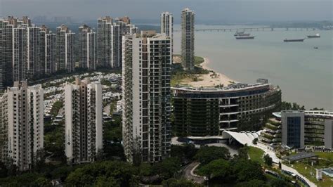 Penampakan Mega Proyek Forest City di Malaysia yang Terancam Jadi 'Kota Hantu' - foto Tempo.co