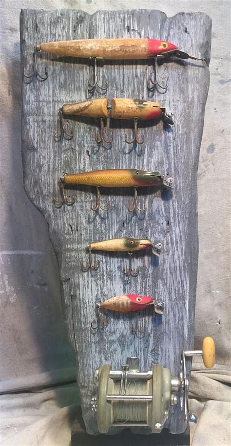 This item is unavailable | Etsy | Antique fishing lures, Hunting themed bedroom, Fishing lures ...