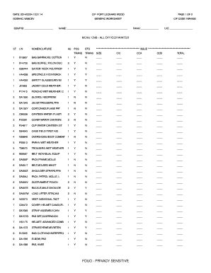 Cif Fort Leonard Wood - Fill Online, Printable, Fillable, Blank | pdfFiller