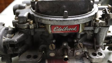 How To Rebuild Edelbrock 1406 and 1405 Carburetors | Rebuild Kit Links - YouTube