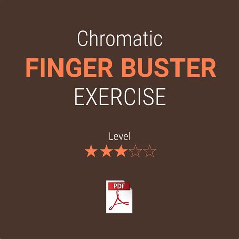 Duduk Sheet Music - Chromatic Finger Buster Exercise – Dudukhouse