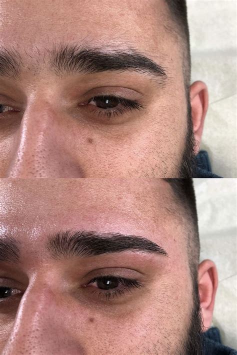 Men’s Brow Clean Up | Guys eyebrows, Brows, Waxed eyebrows