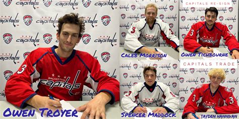 Newly Rebranded Walkerton Capitals announce Returning Players Ahead of ...