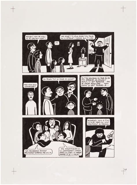 Persepolis (Original Book Art, page 48) | Persepolis II | 2023 | Sotheby's