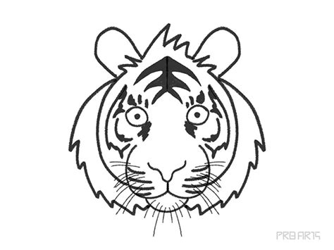 Discover more than 140 tiger face drawing images best - vietkidsiq.edu.vn