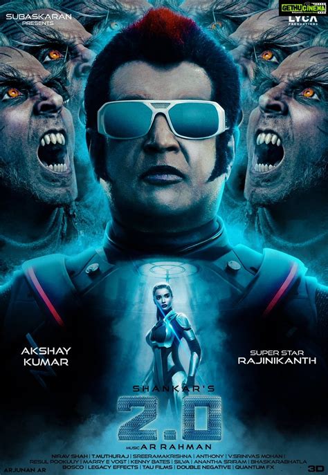 2.0, enthiran 2, 2 point 0, rajinikanth, robo exclusive posters, Akshay Kumar - Gethu Cinema