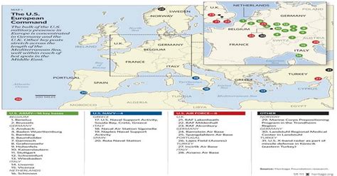 Us Military Bases Europe Map