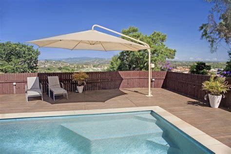 Cantilever umbrellas - offering the perfect pool shade - Global Shade