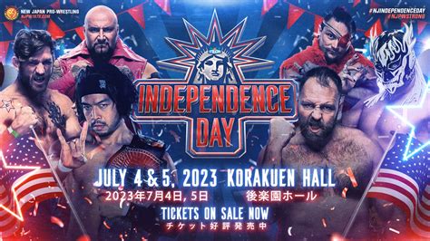 NJPW STRONG Independence Day (July 4 & 5, 2023) - Full Card