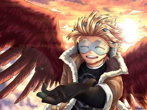 Hawks -My Hero Academia HD wallpaper download