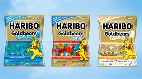 HARIBO Releases New Flavors, Limited Edition Shapes for 100th Birthday ...