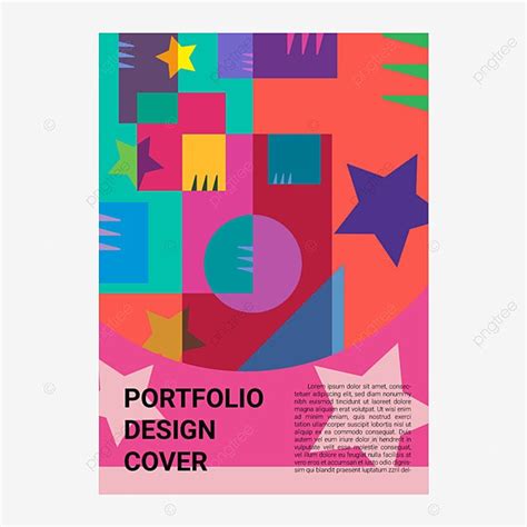 Student Portfolio Cover Design Template Download on Pngtree