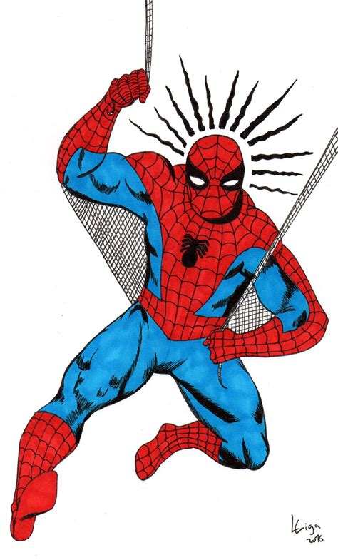 Steve Ditko's Spider-Man by Clemi1806 on DeviantArt