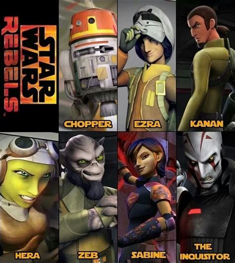 Rebels: Characters | Star Wars Rebels | Pinterest