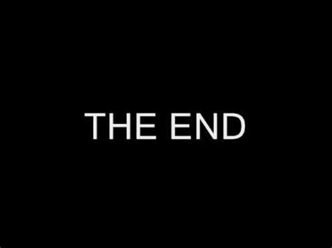 The End Logo - YouTube