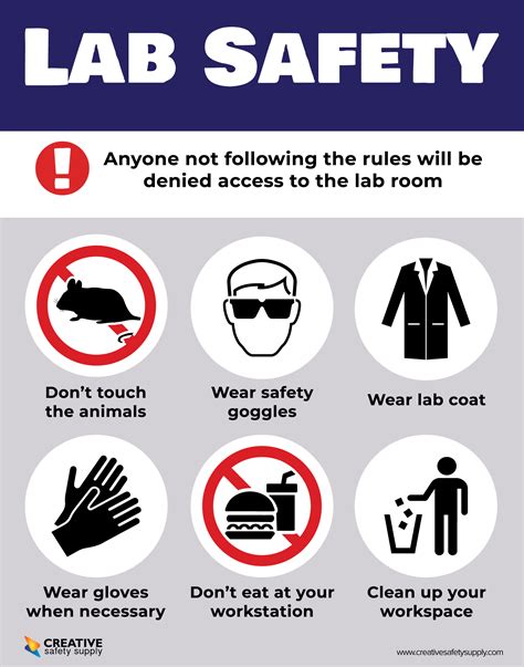 Safety Poster Videos For A Lab : A Lab Safety Poster With Style Ehs ...