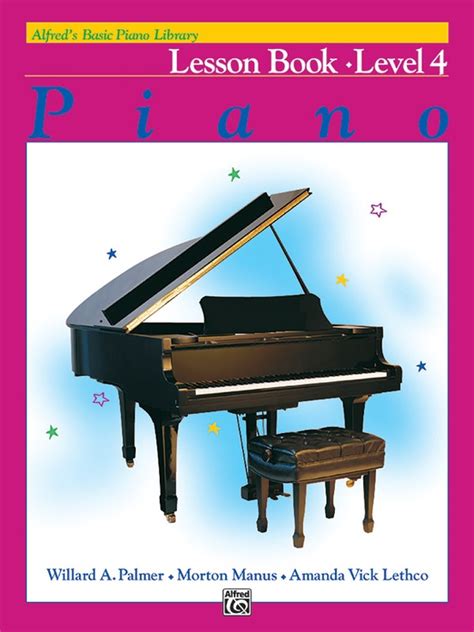 Alfred's Basic Piano Library: Lesson Book 4: Piano Book | Sheet Music