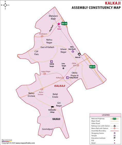 Kalkaji Assembly (Vidhan Sabha) Constituency Election Results 2020