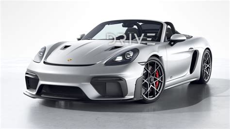 2023 Porsche 718 Spyder RS caught testing - Drive