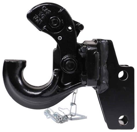 Shocker Pintle Hook Attachment for Shocker Bumper Hitches - 3" Drop - 20K Shocker Hitch ...