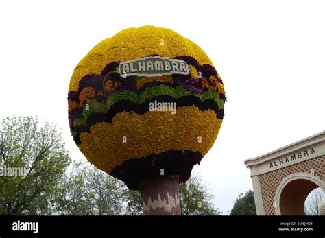 Pasadena, California, USA 3rd January 2023 Alhambra Rose Parade Float ...