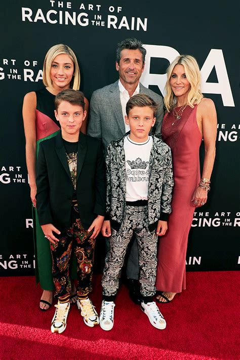 Patrick Dempsey Poses For Rare Family Photo With Daughter & Twins – Hollywood Life