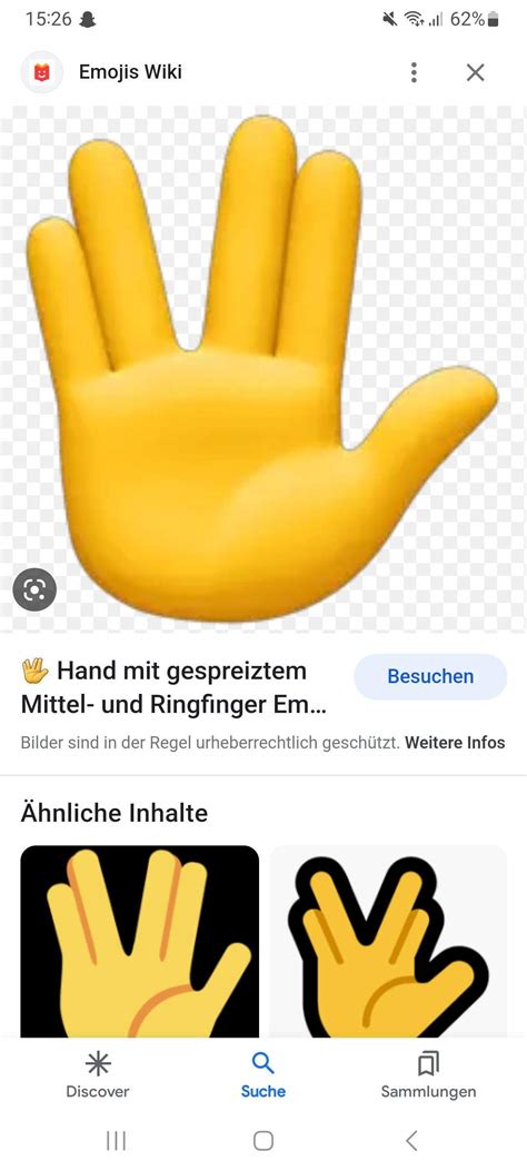 Was bedeutet dieses Handzeichen (gespreizte Finger, jeweils 2)? (Hand)