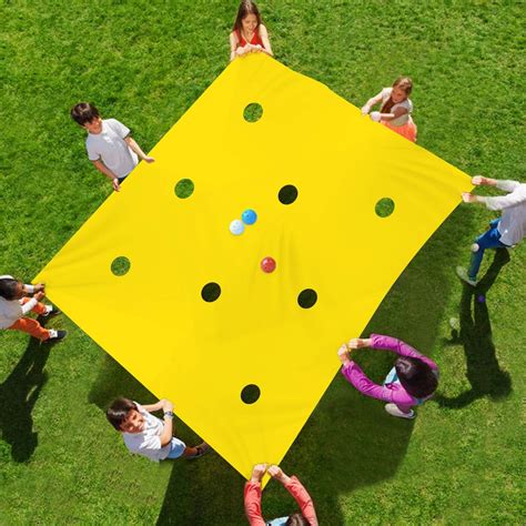 Buy SonyabeccaHole Tarp Team Building Exercise Activities Games Teamwork Group Learning Fun ...