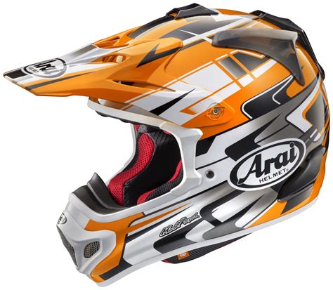 Arai NEW 2017 Mx VX-Pro4 Tip Orange White KTM Motocross Dirt Bike Helmet | eBay