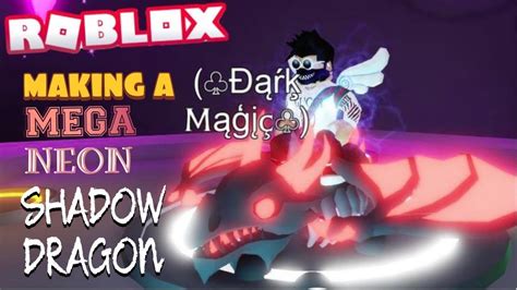 Neon shadow dragon adopt me roblox - cosmicasl