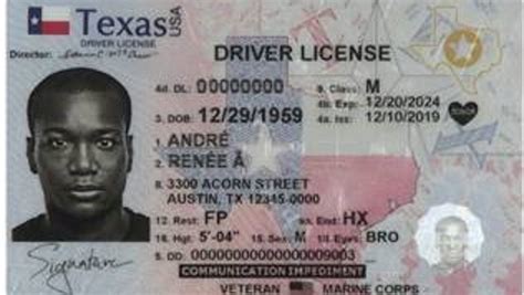 Texas Real Id Card