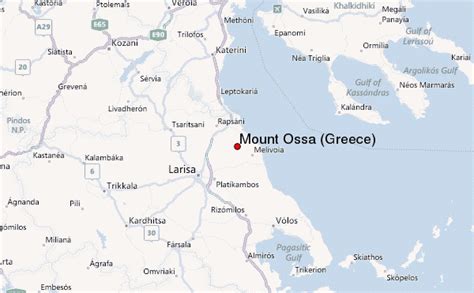 Mount Ossa (Greece) Mountain Information