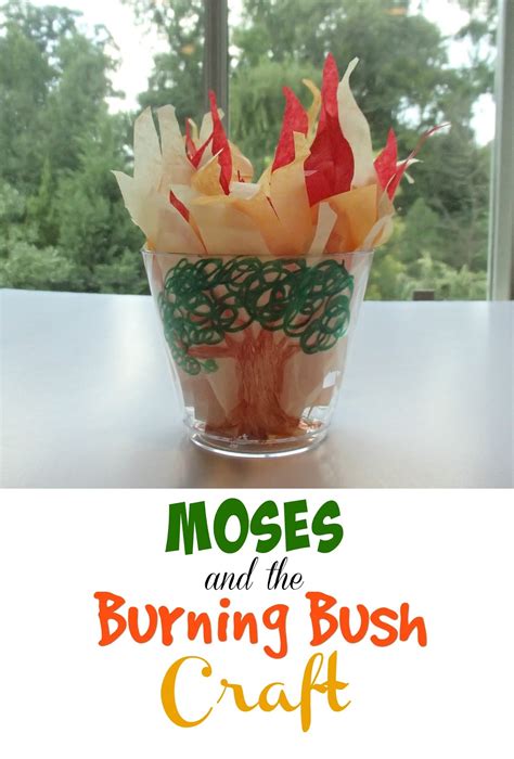 Easy Breezy Sunday School: Moses and the Burning Bush