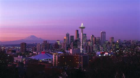 Seattle Sunset Wallpapers - Top Free Seattle Sunset Backgrounds ...